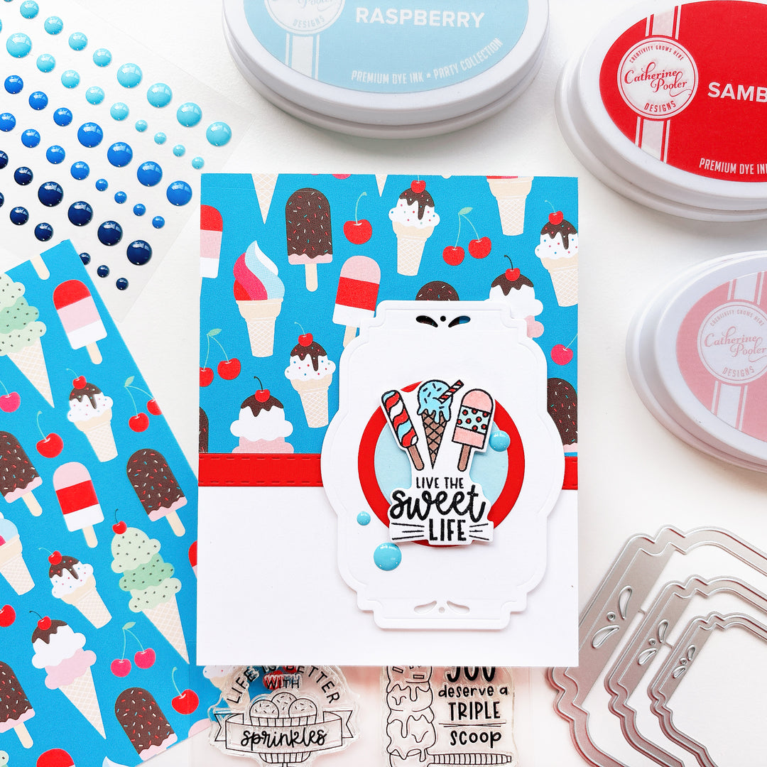 I Scream, You Scream Patterned Paper