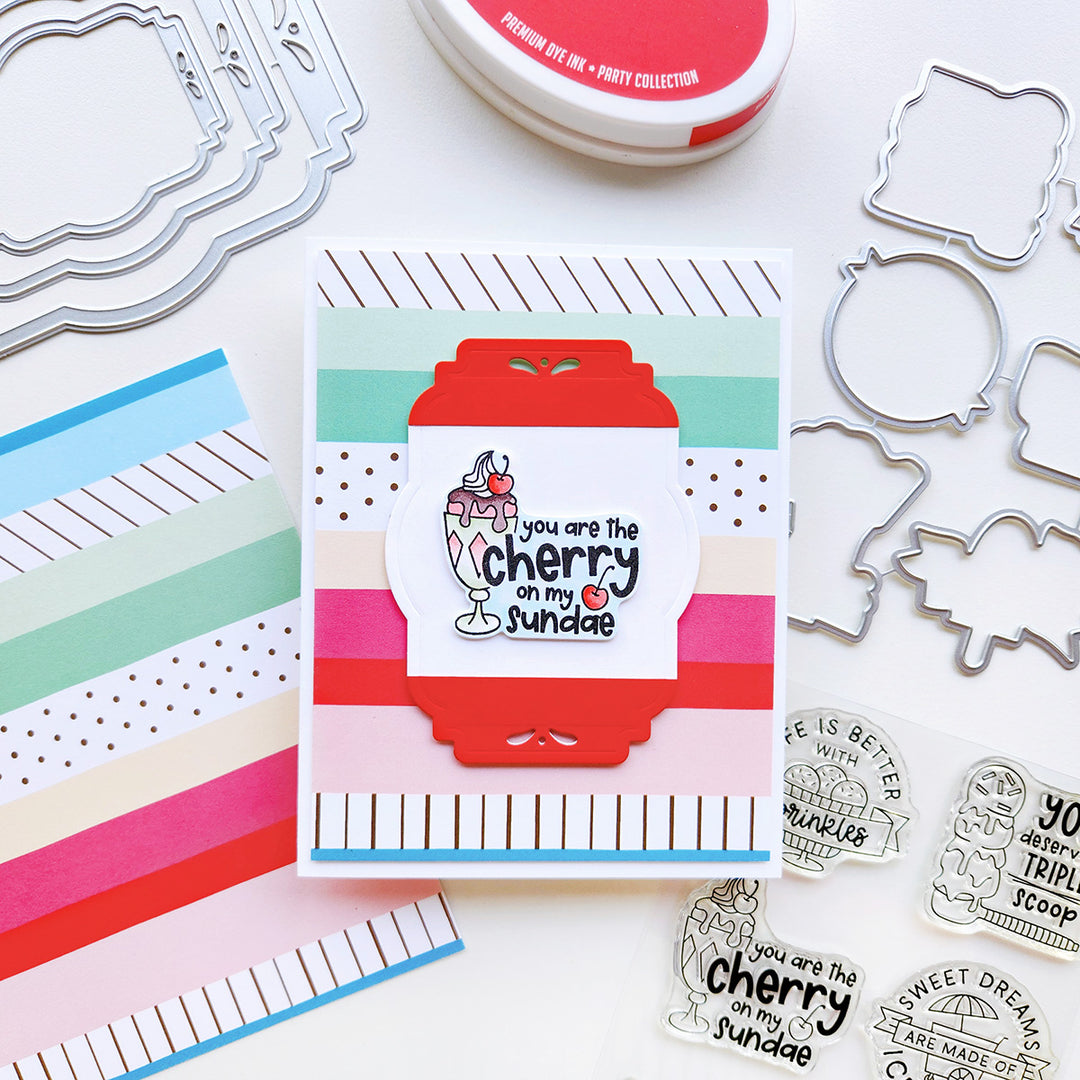 I Scream, You Scream Patterned Paper