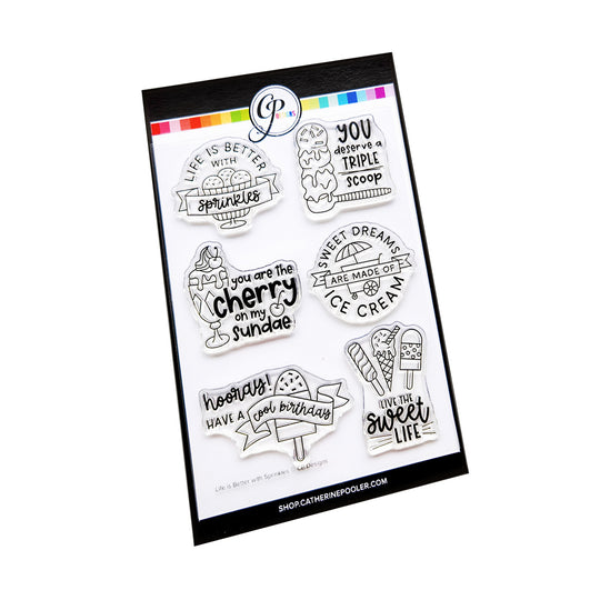 Life is Better with Sprinkles Stamp Set