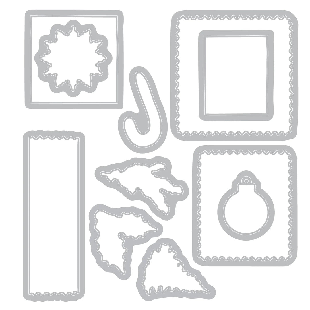 Special Delivery Stamp Set with Framelits by Sizzix