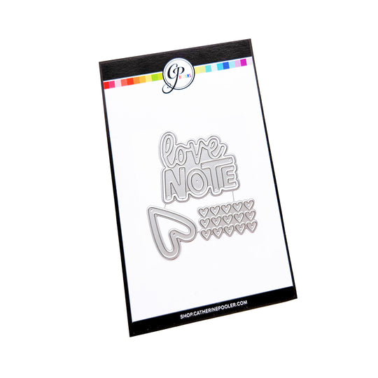 Love Note Layered Word Die