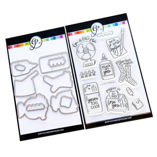 Love Puns Stamp & Die Bundle