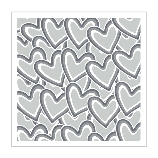 Love Stack Layered Stencils