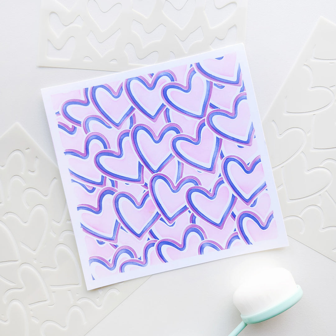 Love Stack Layered Stencils