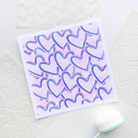 Love Stack Layered Stencils