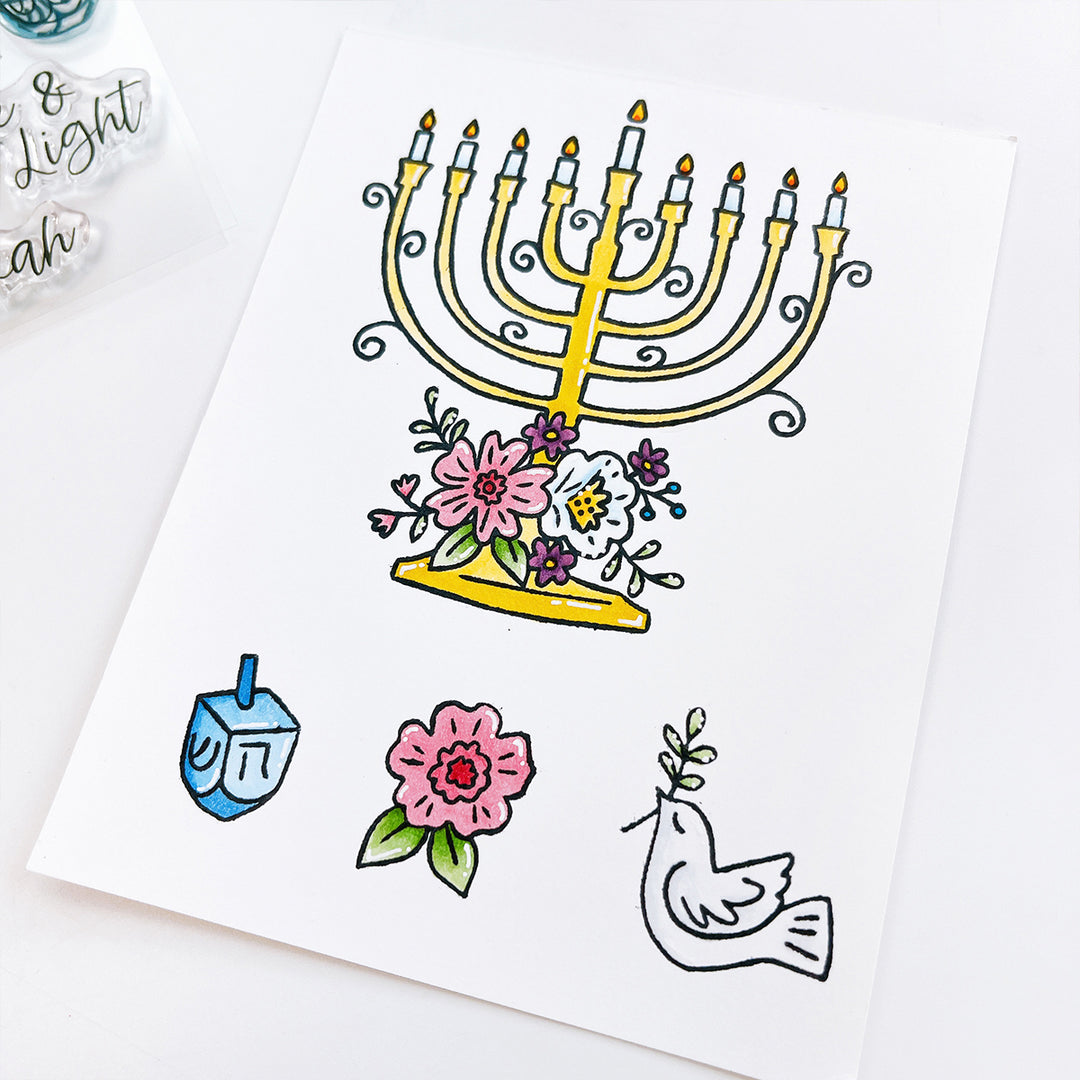 Love & Light Stamp Set