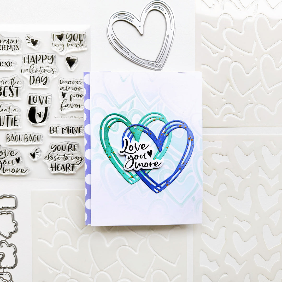 More Amor Sentiments Stamp & Die Bundle