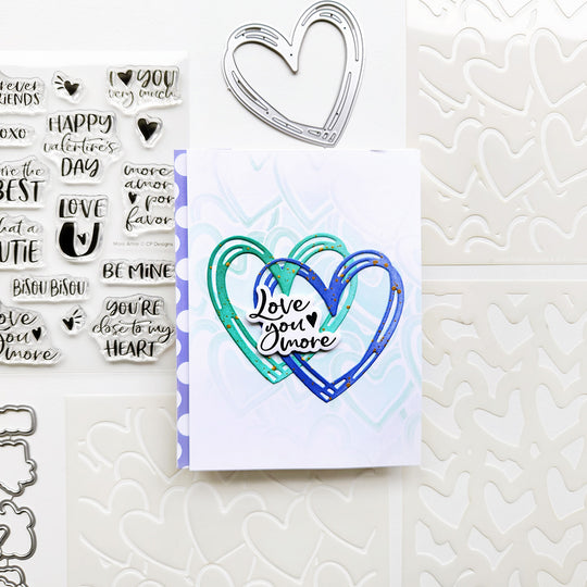 More Amor Sentiments Stamp & Die Bundle