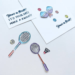 Make a Racket stamps and dies