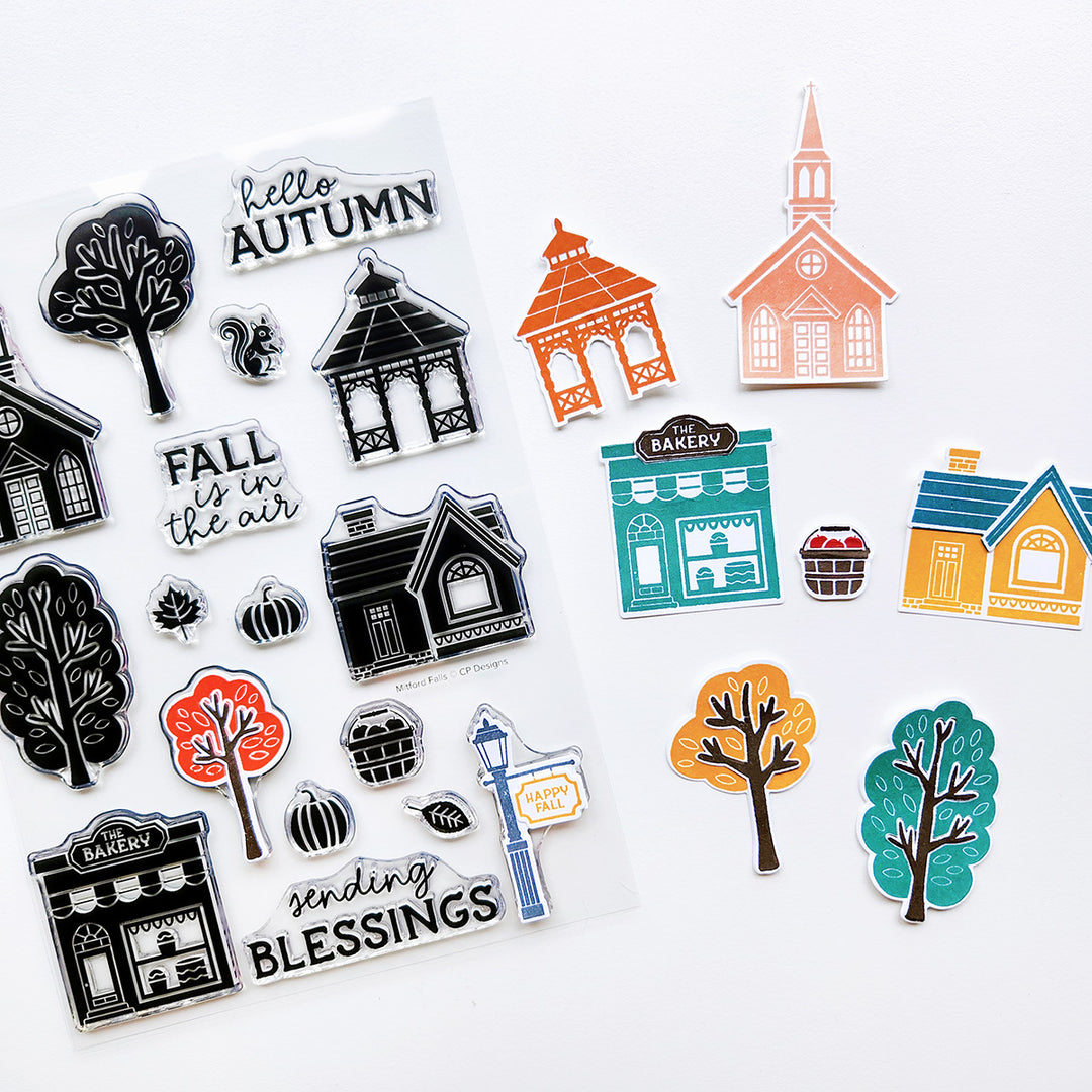Mitford Falls Stamp Set