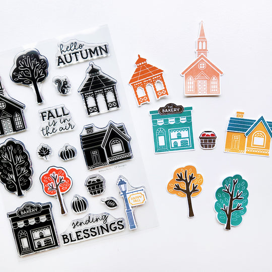 Mitford Falls Stamp Set
