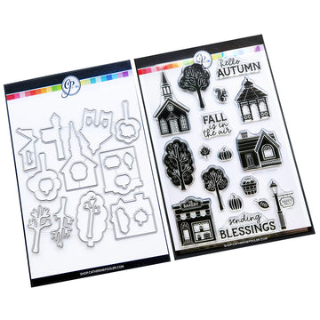 CPD Mitford Falls Stamp & Die Set CPD Mitford Falls Stamp & Die Set
