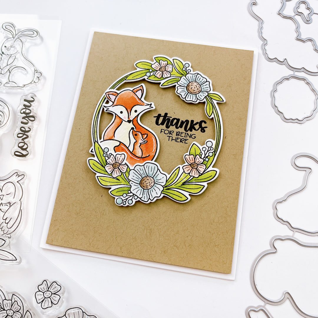 Woodland Wreath Stamp Set