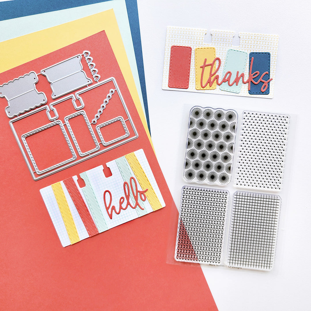 More Textiles Stamp Set