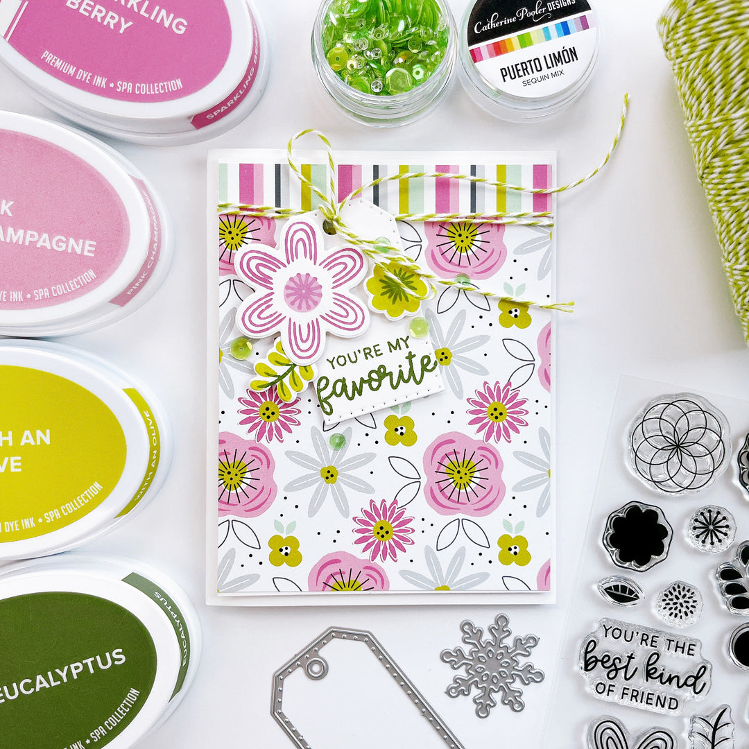 Snowflake Tag Die