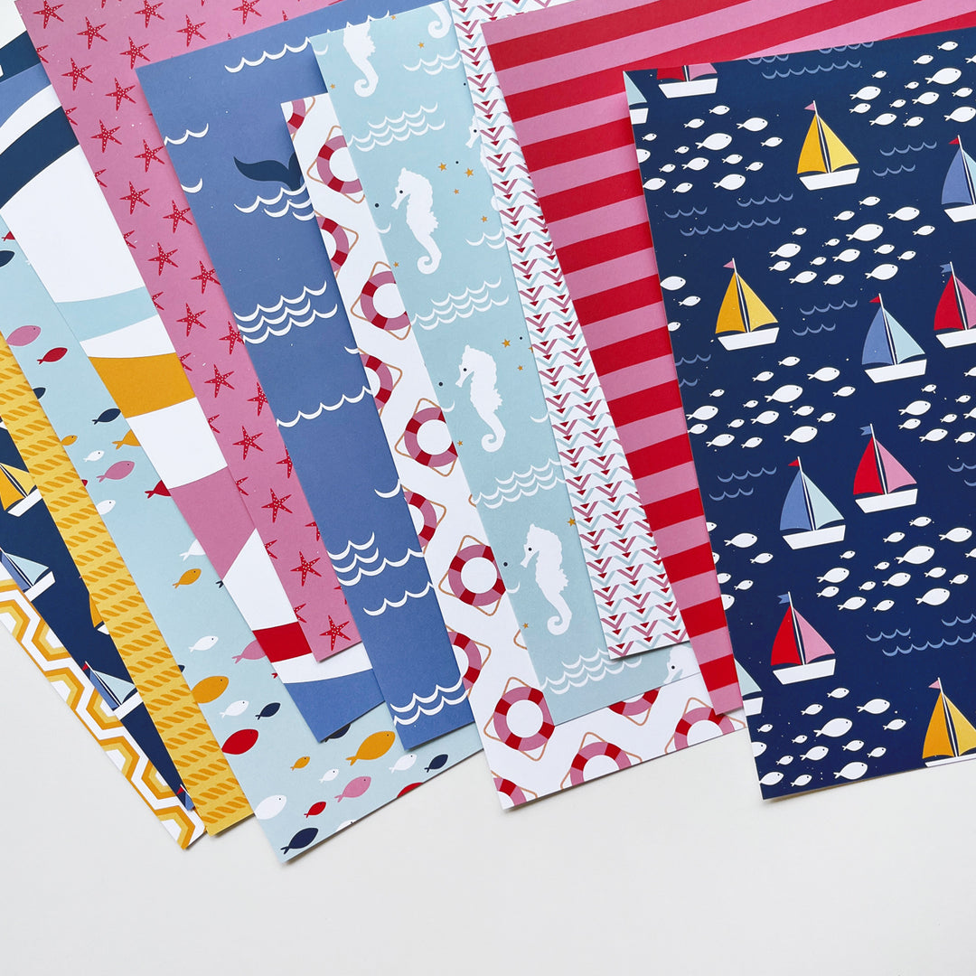 Nantucket 12x12 Patterned Paper