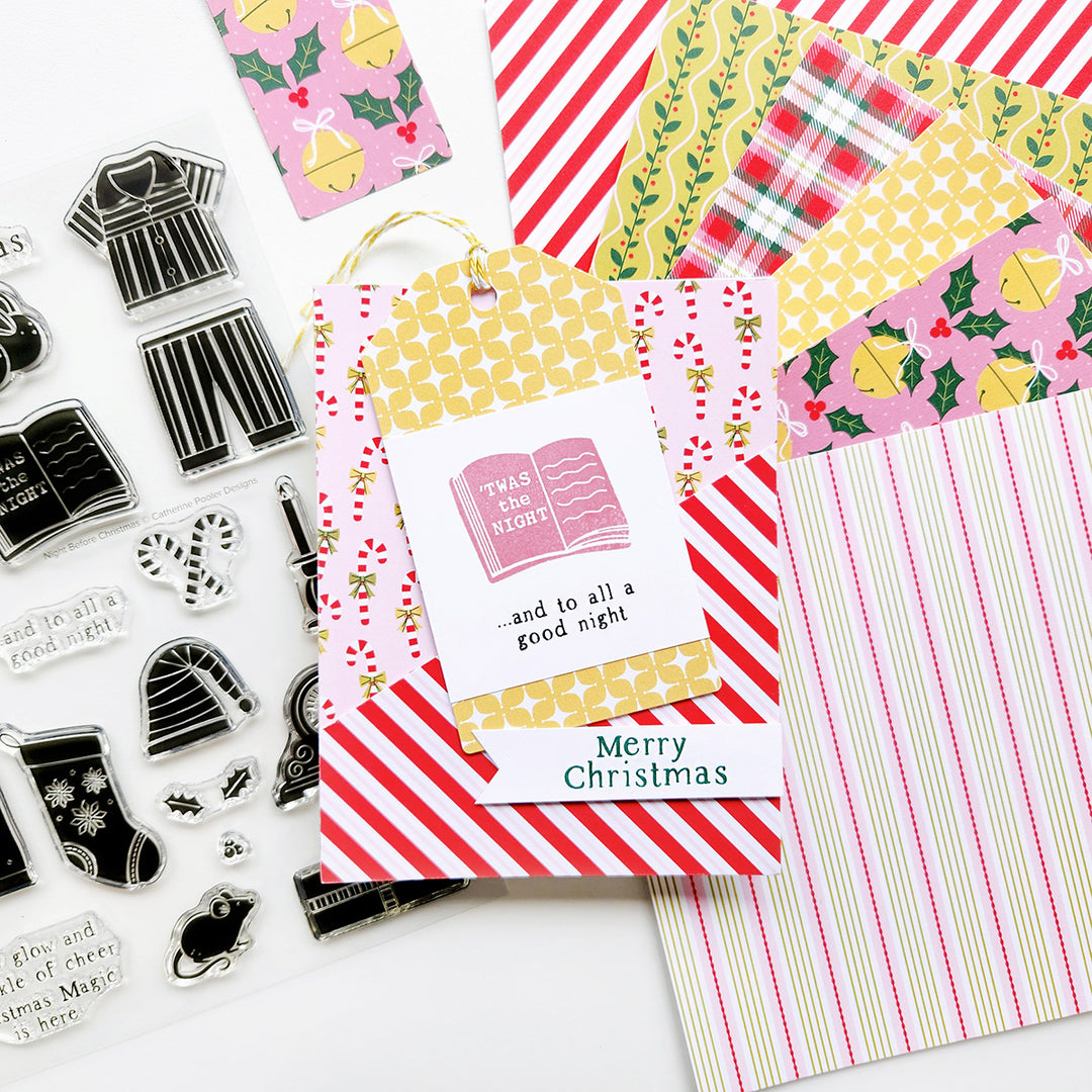 Pajama Prints Patterned Paper