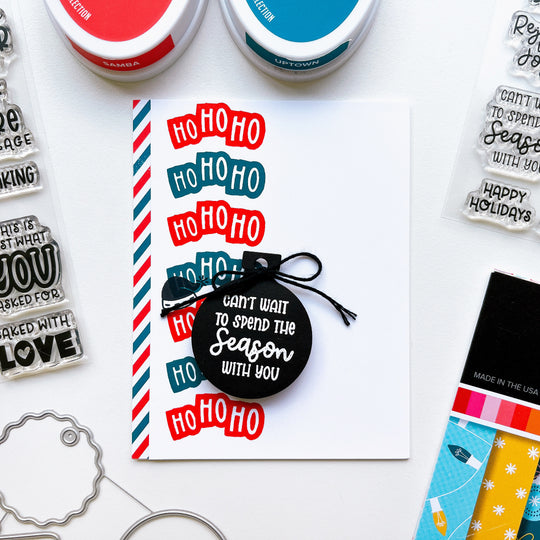 No Shaking Sentiments Stamp Set