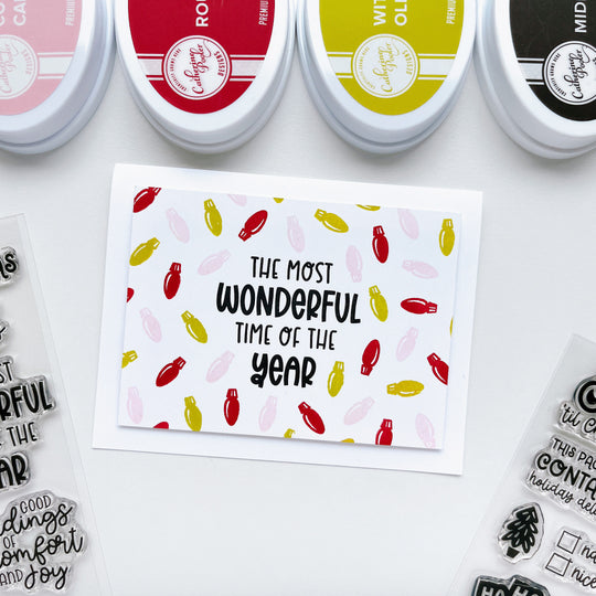 Seasonal Mix Sentiments Stamp Set