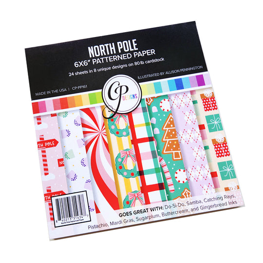 North Pole Patterned Paper