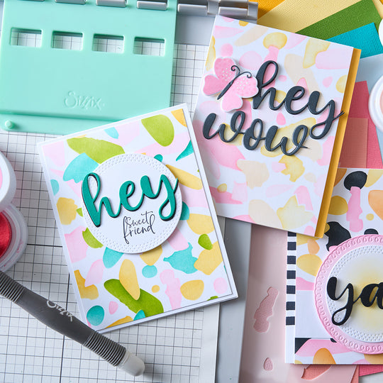 Paper Scraps Layered Stencils