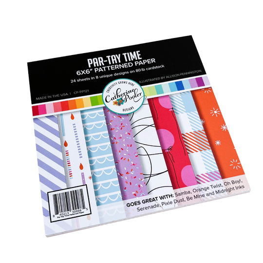 Par-Tay Time Patterned Paper