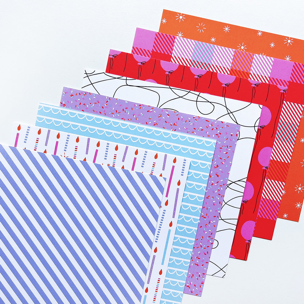 Par-Tay Time Patterned Paper