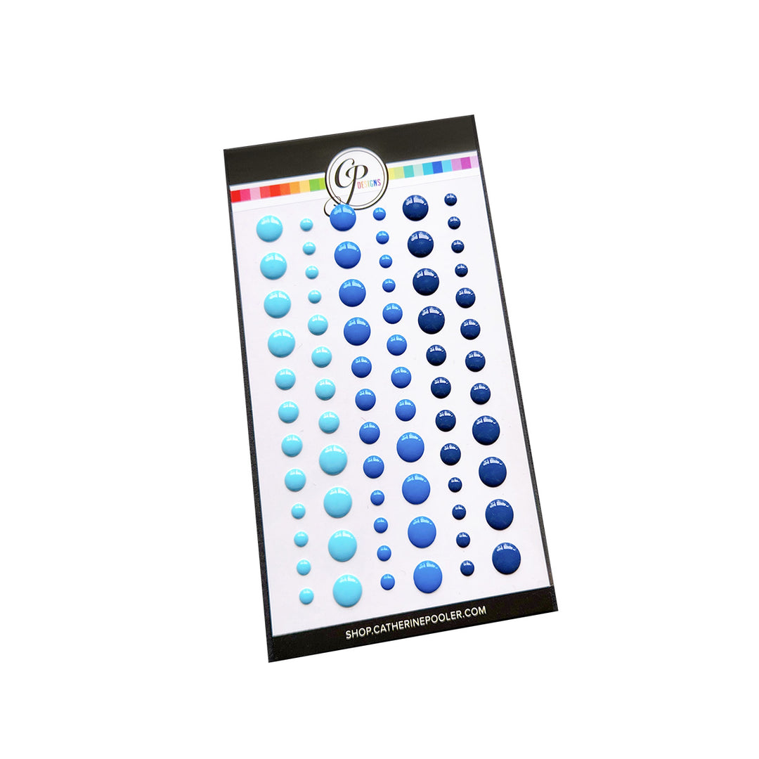 CPD Enamel Dots - Blues CPD Enamel Dots - Blues