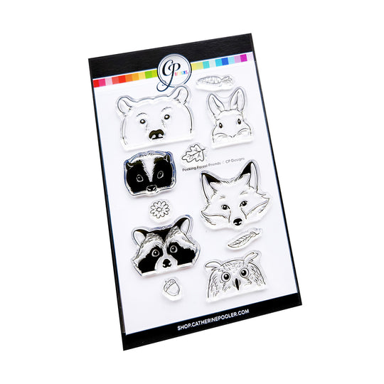Peeking Forest Friends Stamp Set
