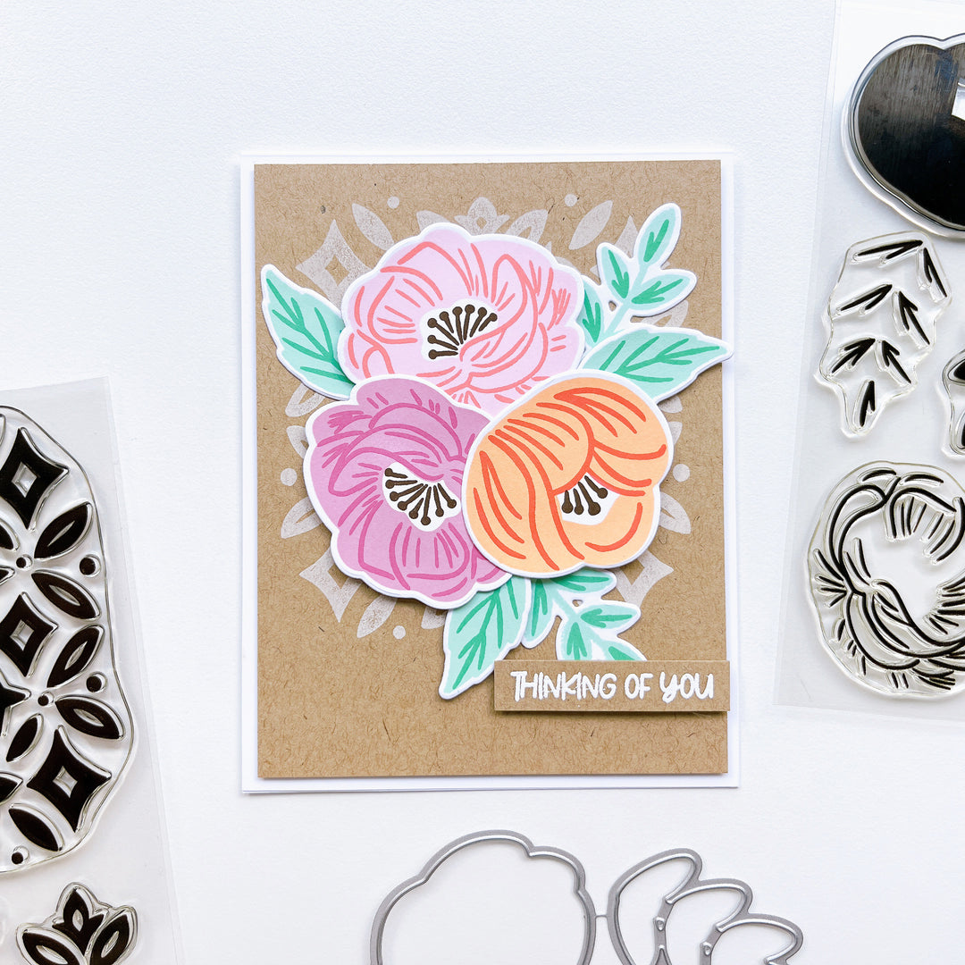 Baroque Garden Stamp Set