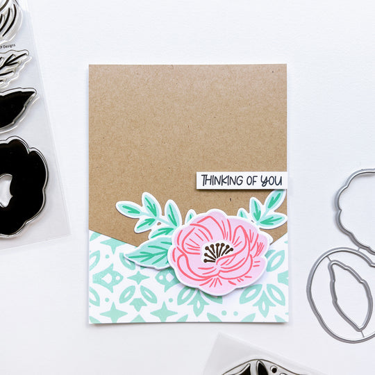 Perfect Peonies Stamp Set