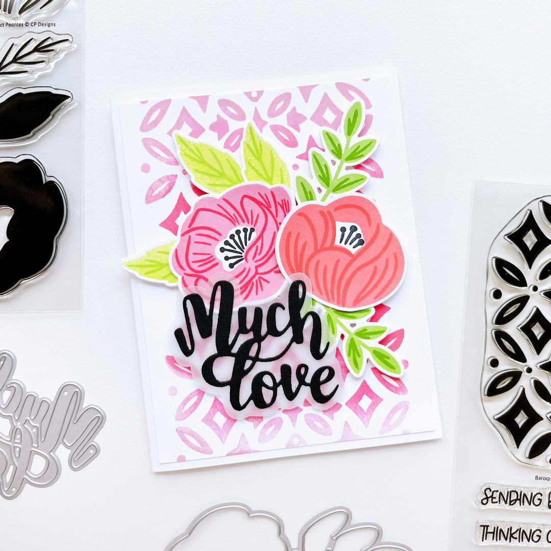 Perfect Peonies Stamp Set