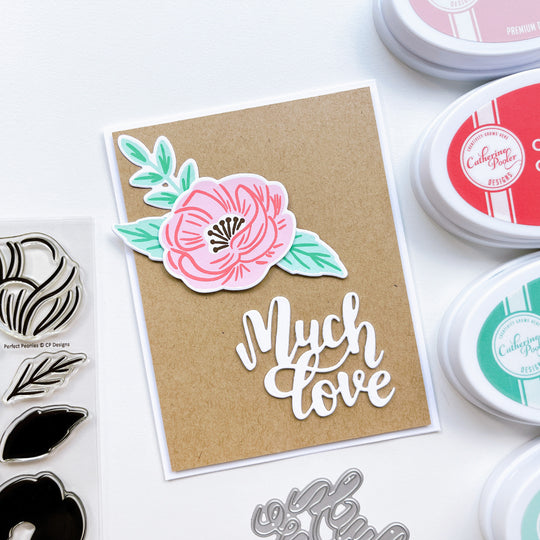 Perfect Peonies Stamp Set