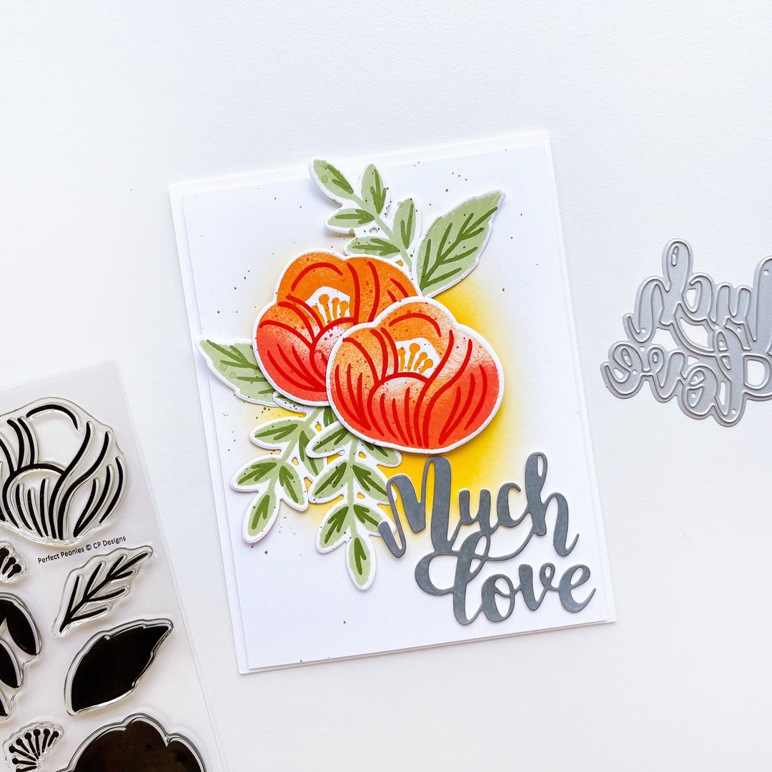 Perfect Peonies Stamp Set