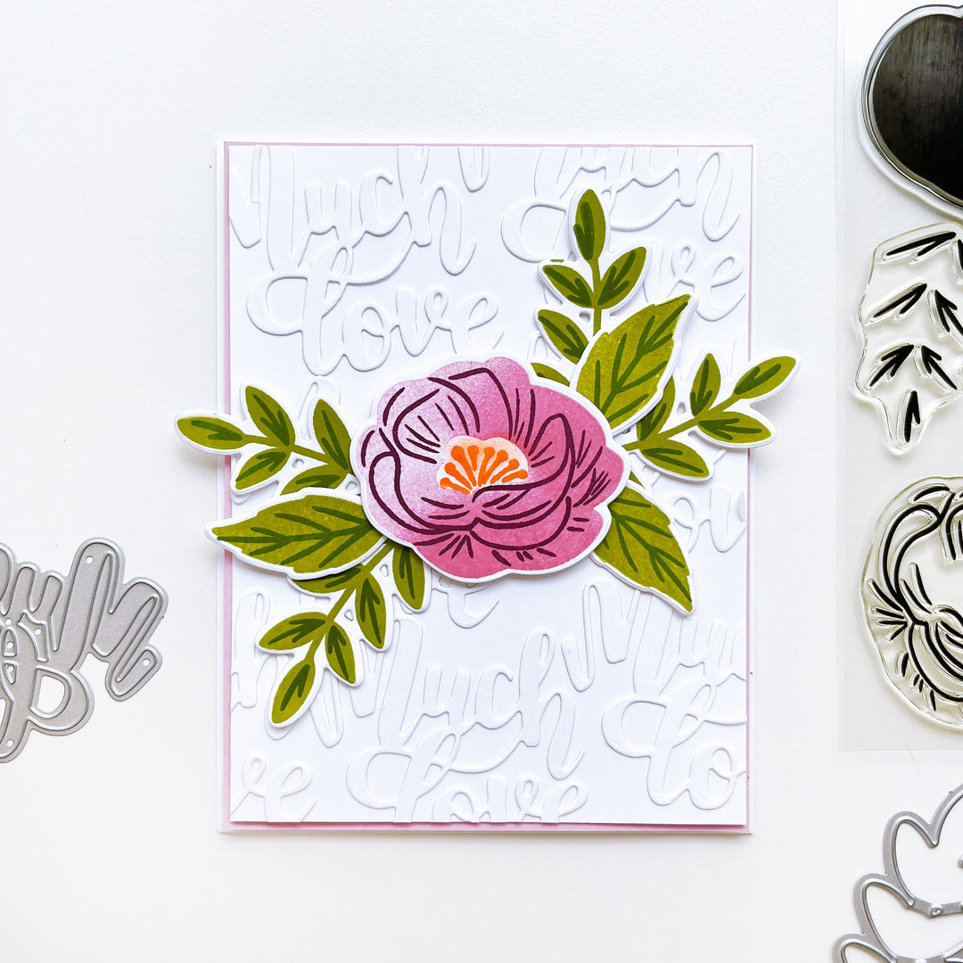 Perfect Peonies Stamp Set