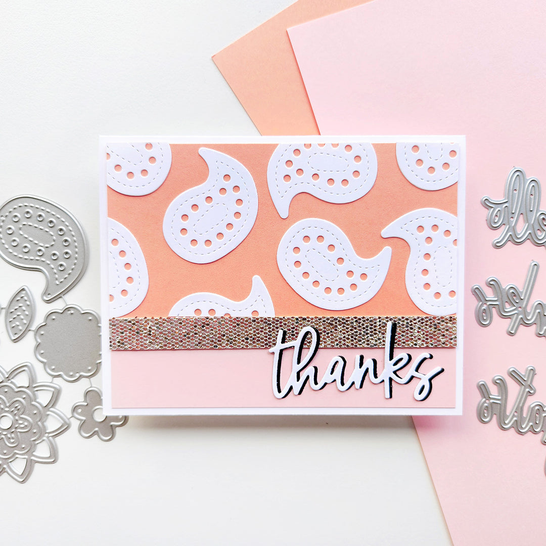 Scripted Sentiments Trio Word Dies