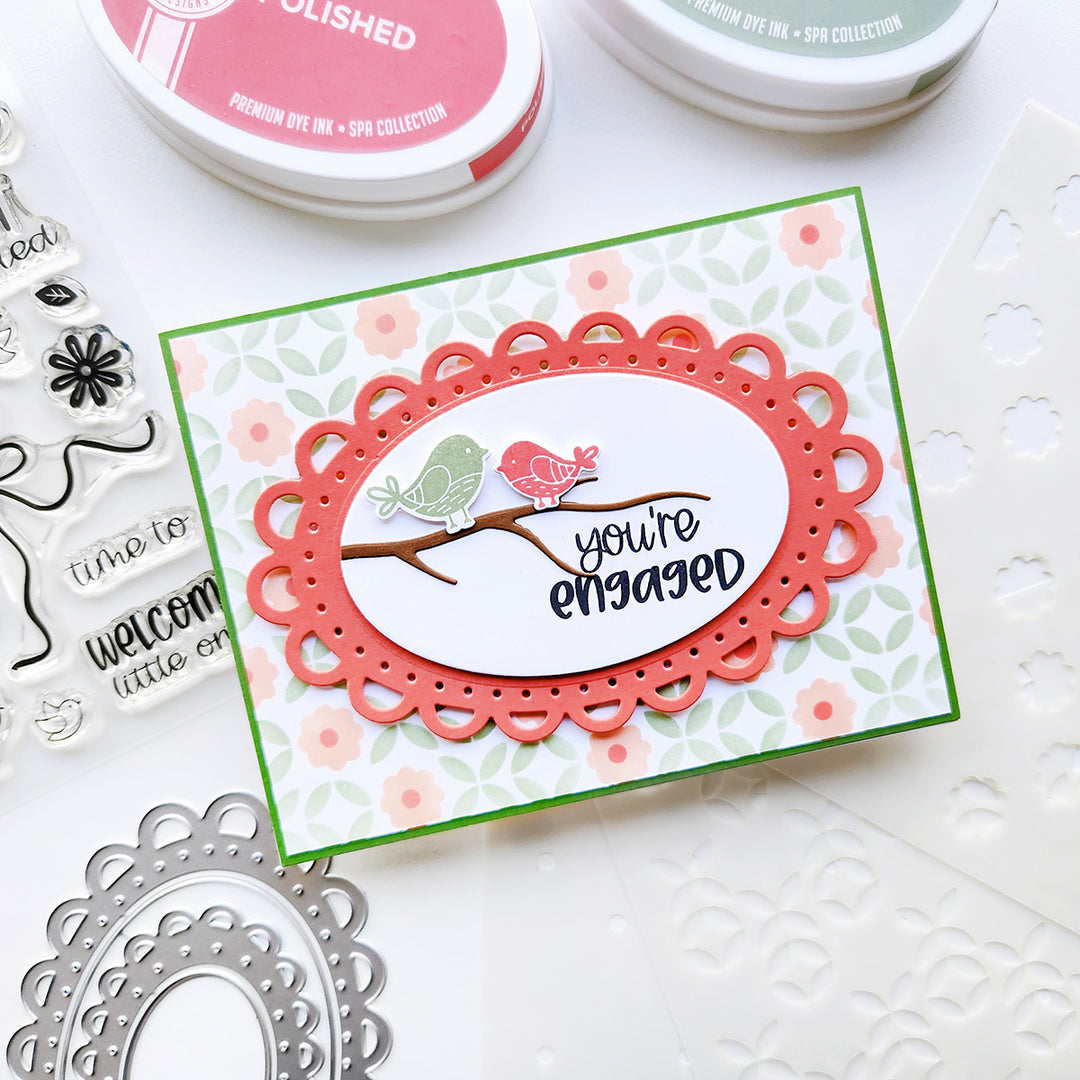 Time to Bloom Layered Stencils