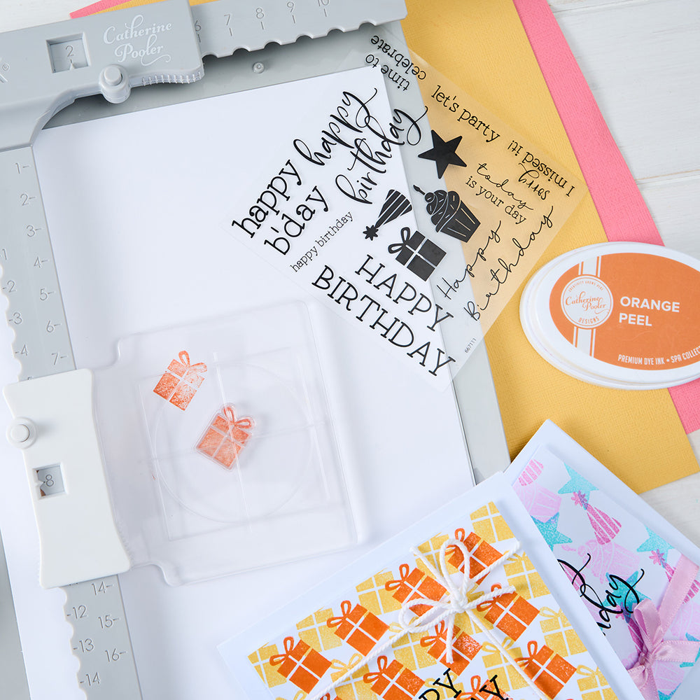 Print & Pattern Birthday Sentiments Stamp Set
