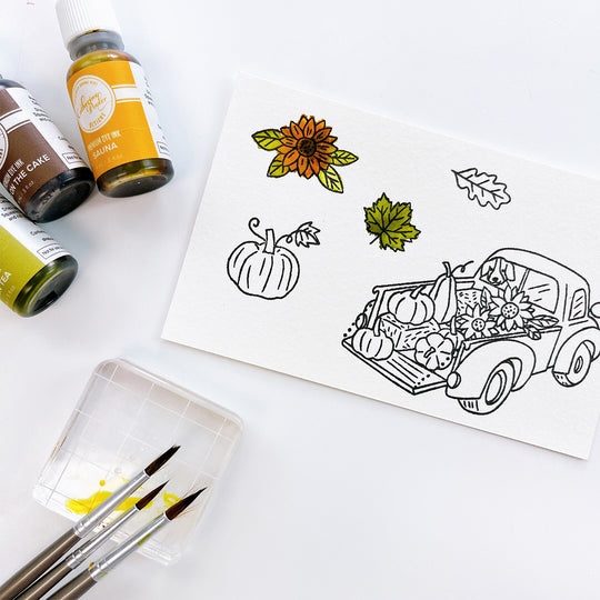 Pumpkin Pick-Up Stamp Set