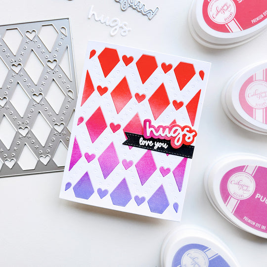 Queen of Hearts Cover Plate Die