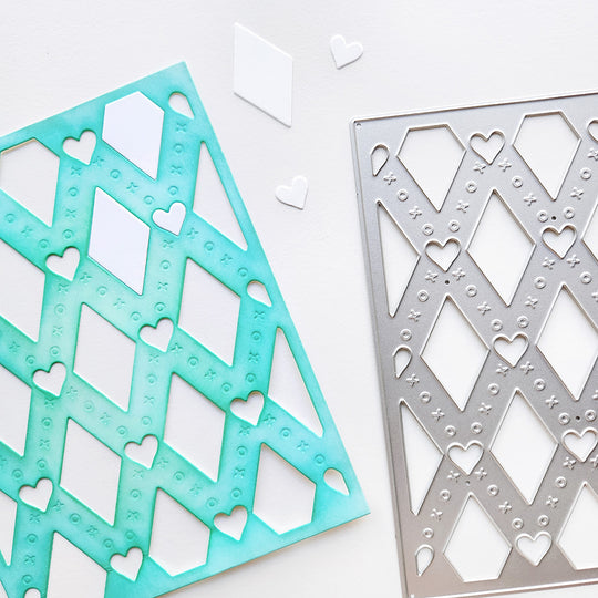 Queen of Hearts Cover Plate Die