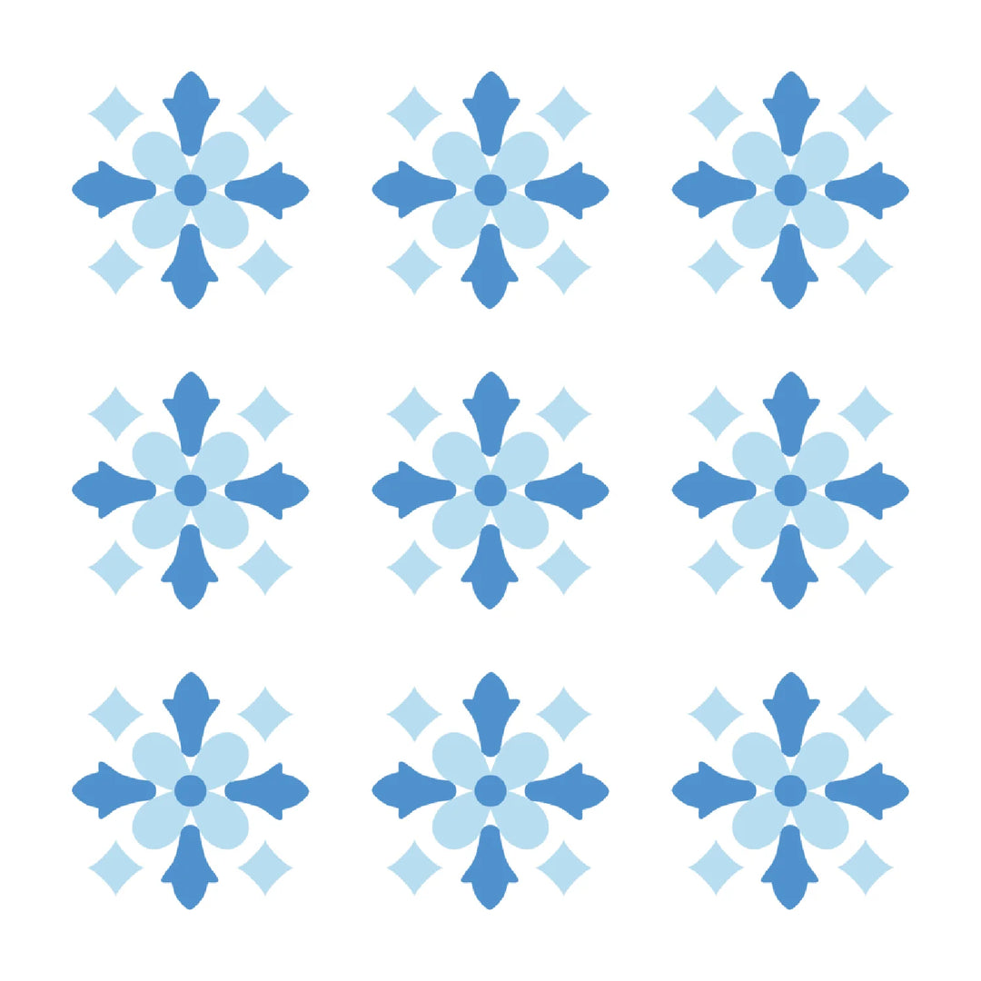 Print & Pattern Fanciful Snowflakes Layered Stencils