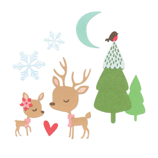 Hello Deer Thinlits Dies