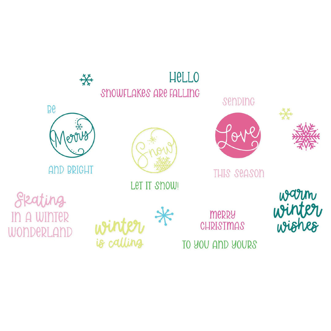Sizzix Print & Pattern Holiday Bundle