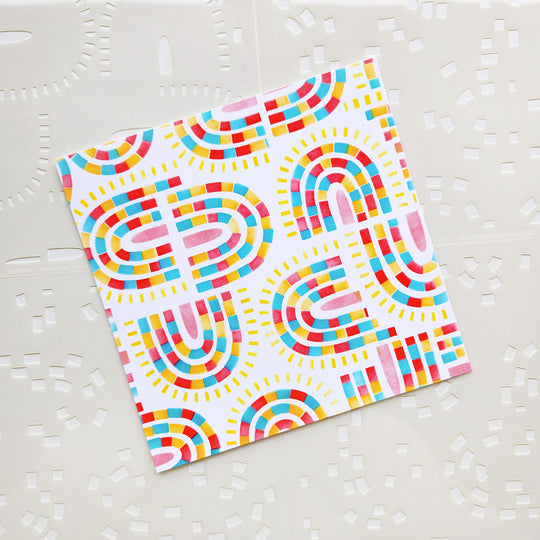 Rainbow Connection Layered Stencils