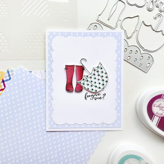 Signature Sorry Patterned Paper