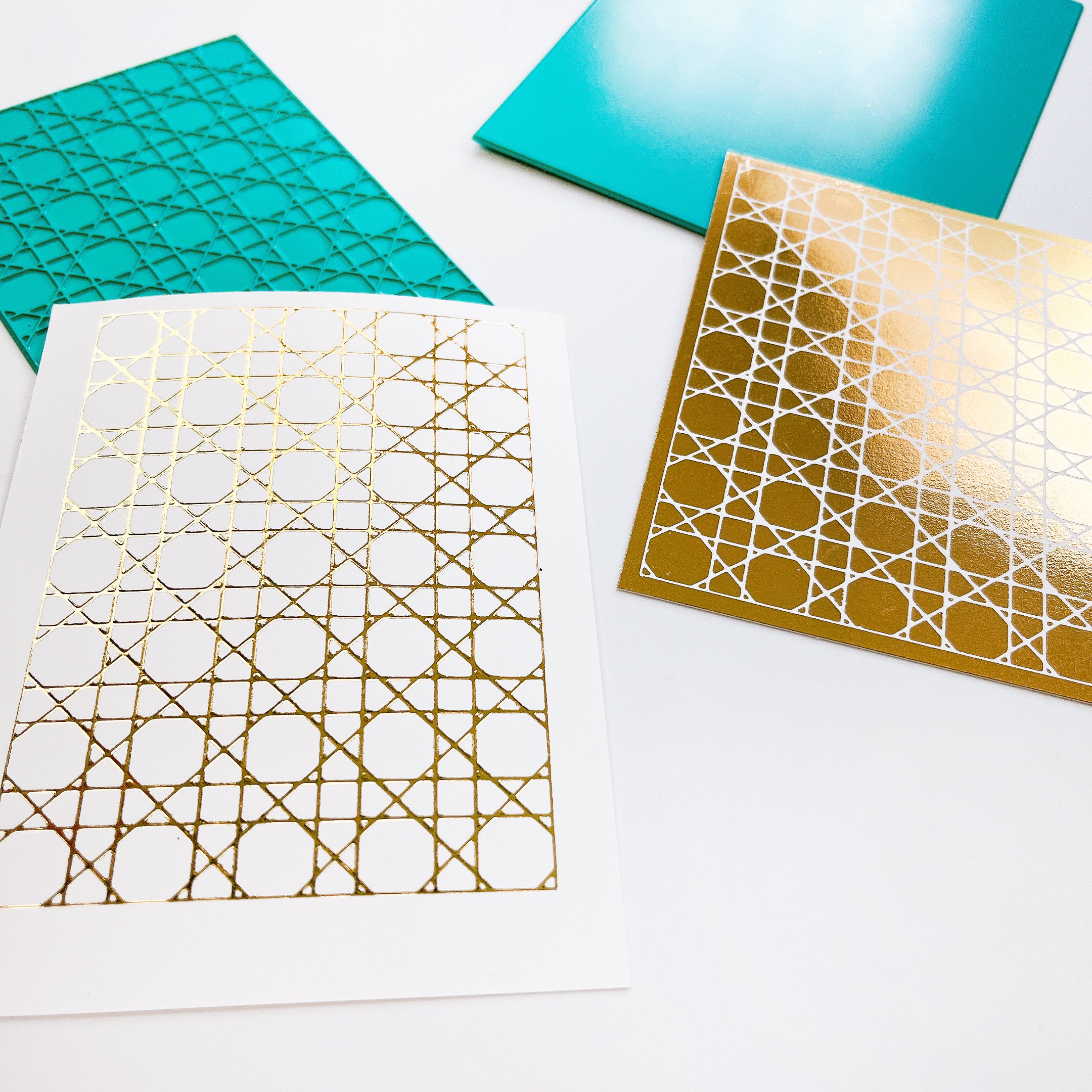 Large Rectangle Hot Foil Plate – Catherine Pooler Designs