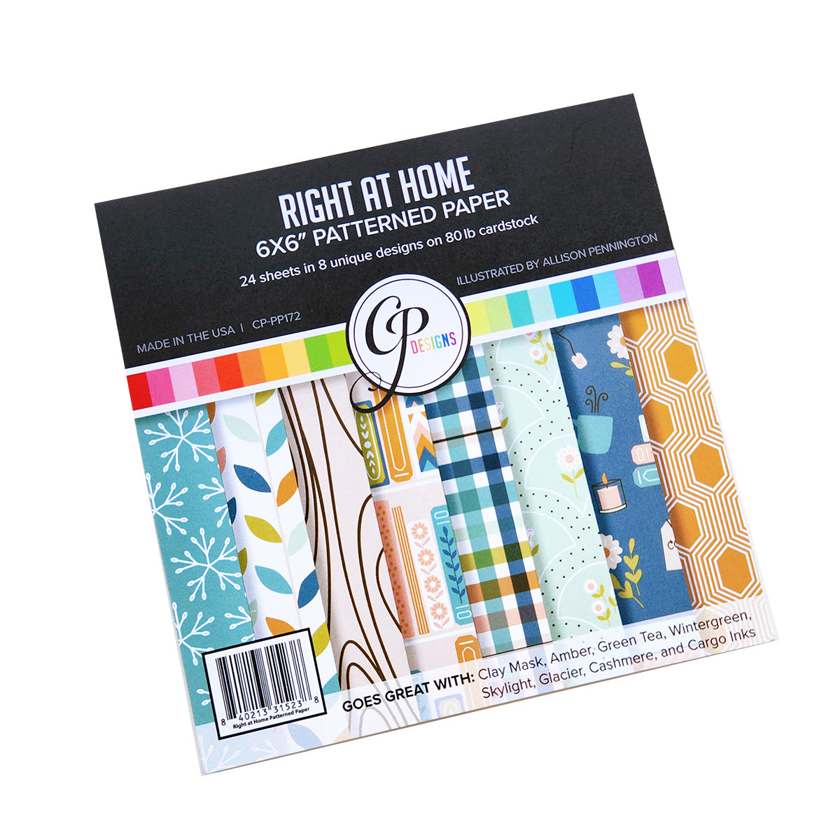 CPD Right At Home Patterned Paper Pack