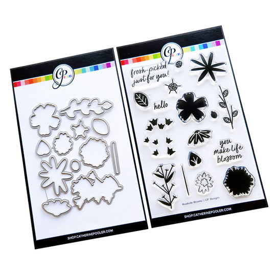 Roadside Blooms Stamp & Die Bundle