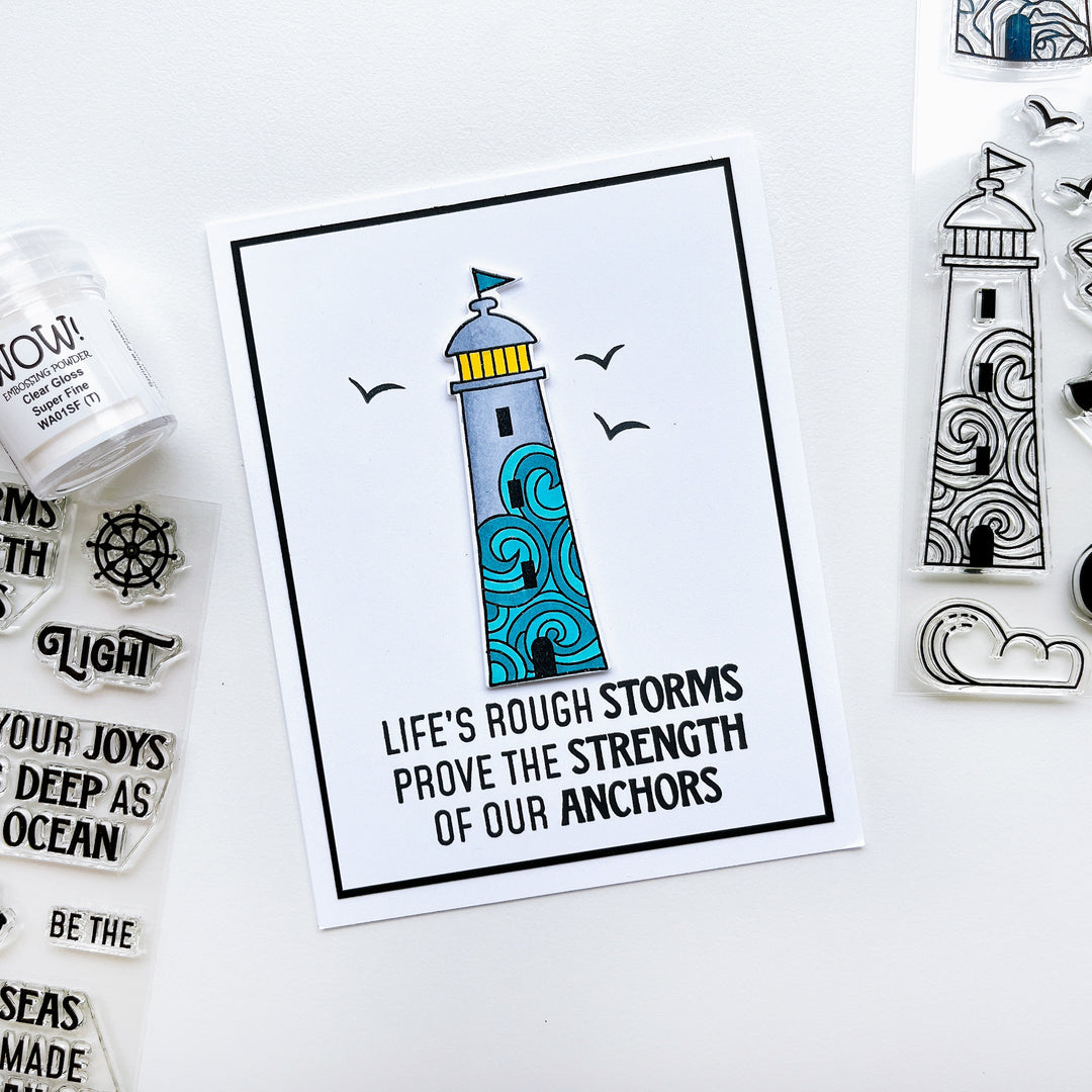 Guiding Light Sentiments Stamp Set